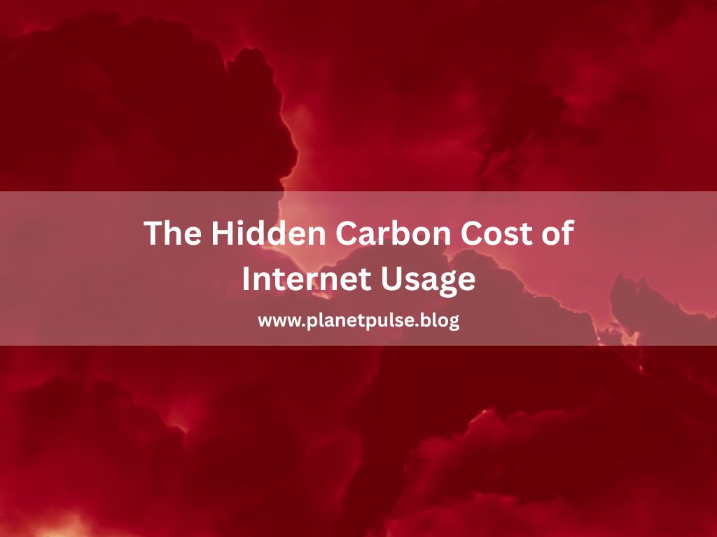 The Hidden Carbon Cost of Internet&nbsp;Usage
