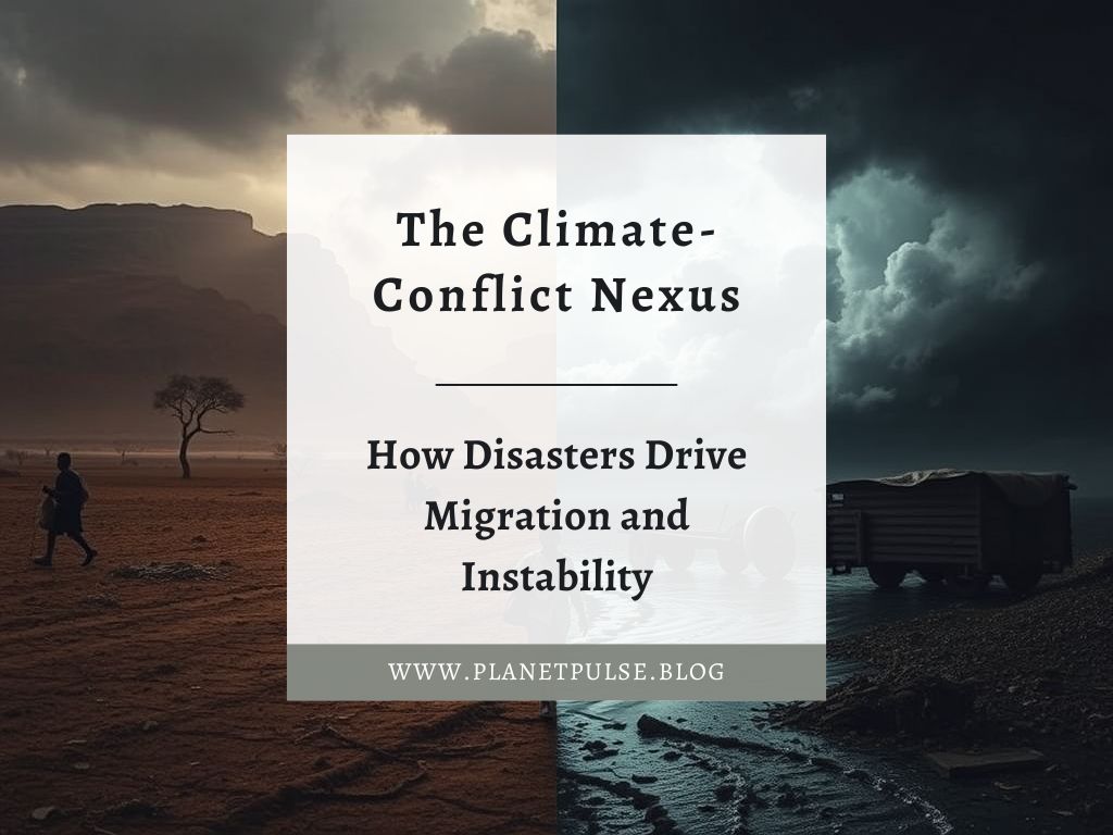 The Climate-Conflict Nexus: How Disasters Drive Migration and&nbsp;Instability