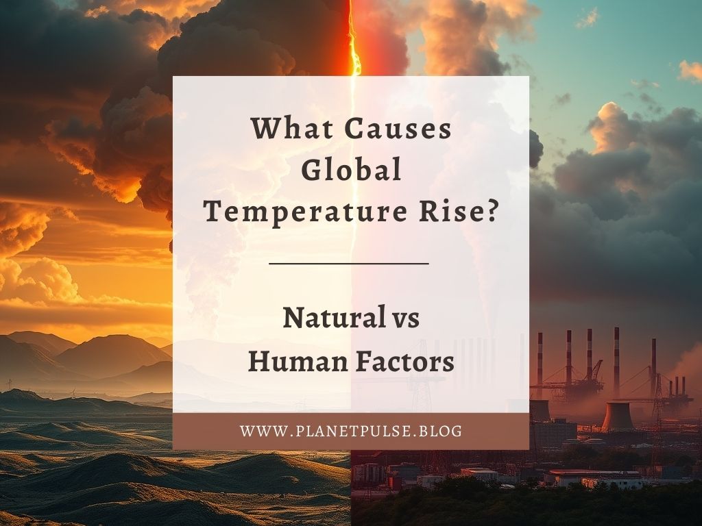 What Causes Global Temperature Rise? Natural vs Human Factors