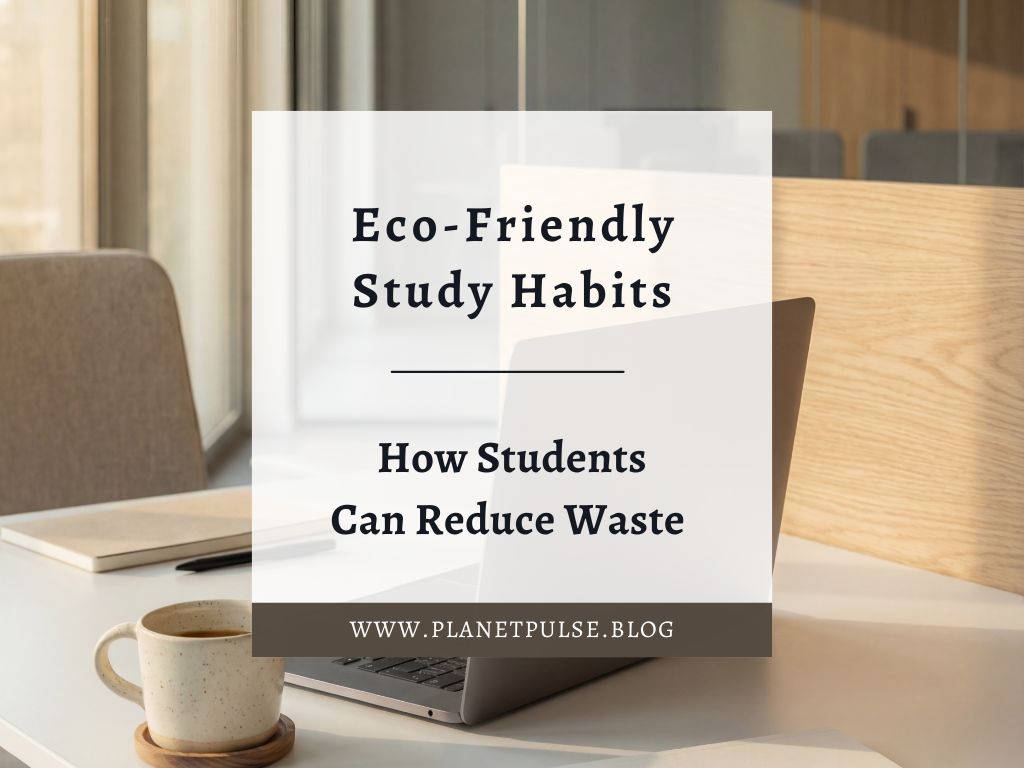 Eco‑Friendly Study Habits: How Students Can Reduce&nbsp;Waste