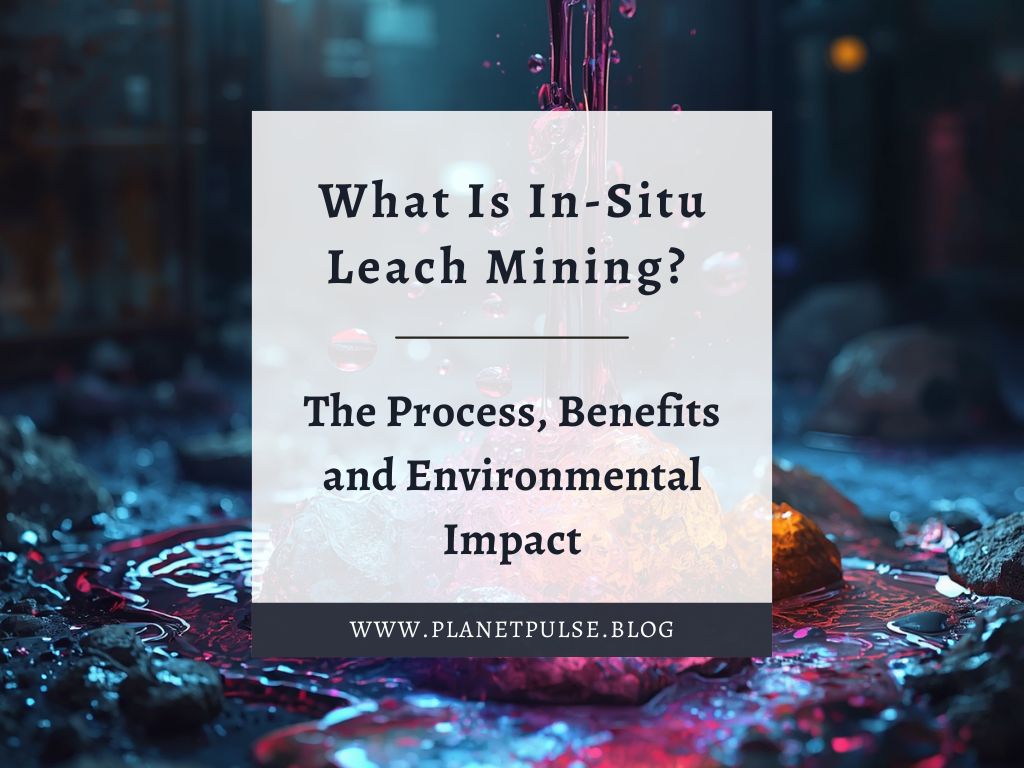 What Is In‑Situ Leach Mining? The Process, Benefits and Environmental&nbsp;Impact