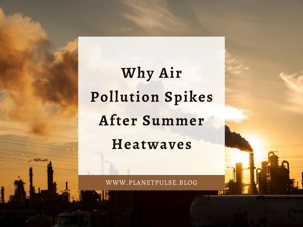 Why Air Pollution Spikes After Summer Heatwaves
